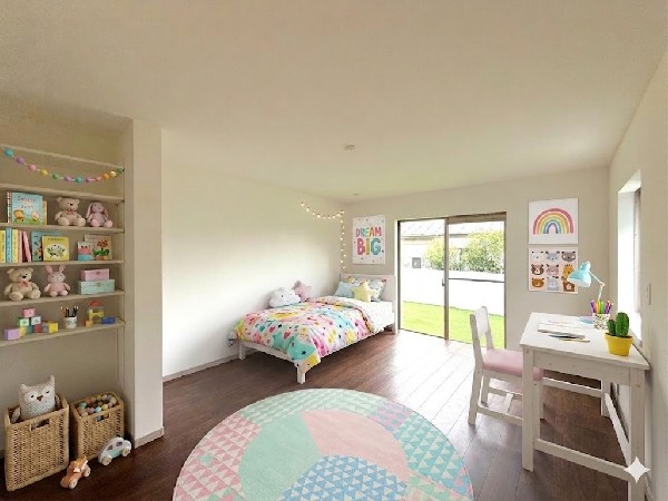 ■居室■本画像はAIがCGで家具作成しており、実際の現地に家具は設置されておりません。また、販売価格に家具等は含まれておりません。