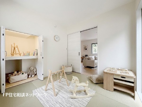 ■和室■本画像はAIがCGで家具作成しており、実際の現地に家具は設置されておりません。また、販売価格に家具、小物等は含まれておりません。