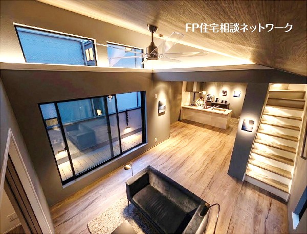 【LDK│19.3帖】  本画像はAIがCGで家具を作成しており、実際の現地に家具は設置されておりません。また、販売価格に家具等は含まれておりません。 