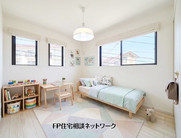 【洋室│5.2帖】  本画像はAIがCGで家具を作成しており、実際の現地に家具は設置されておりません。また、販売価格に家具等は含まれておりません。