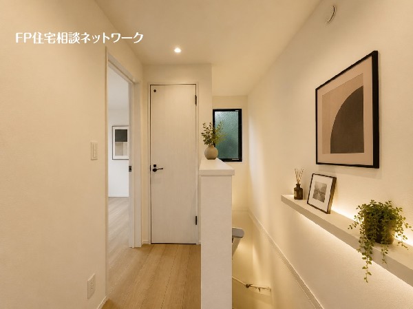 ■廊下■本画像はAIがCGで家具作成しており、実際の現地に家具は設置されておりません。また、販売価格に家具、小物等は含まれておりません。