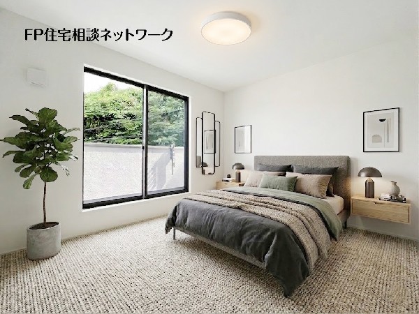 ■洋室■本画像はAIがCGで家具作成しており、実際の現地に家具は設置されておりません。また、販売価格に家具、小物等は含まれておりません。