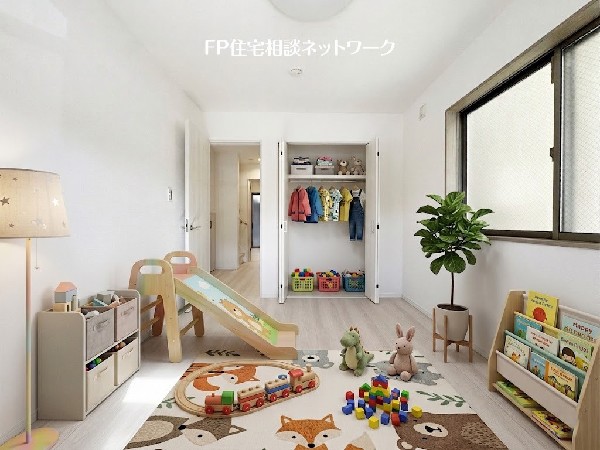 ■洋室■本画像はAIがCGで家具作成しており、実際の現地に家具は設置されておりません。また、販売価格に家具、小物等は含まれておりません。