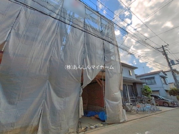 外観:上棟(2026/05/29撮影)