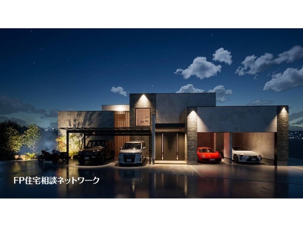外観:参考プラン建物面積300ｍ2　建物参考価格5400万円（税込）