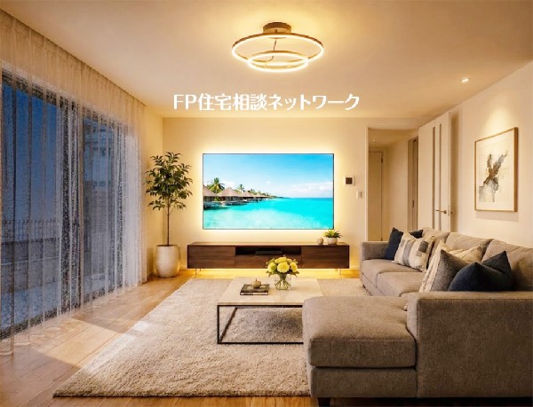 【LDK│18帖】  本画像はAIがCGで家具を作成しており、実際の現地に家具は設置されておりません。また、販売価格に家具等は含まれておりません。