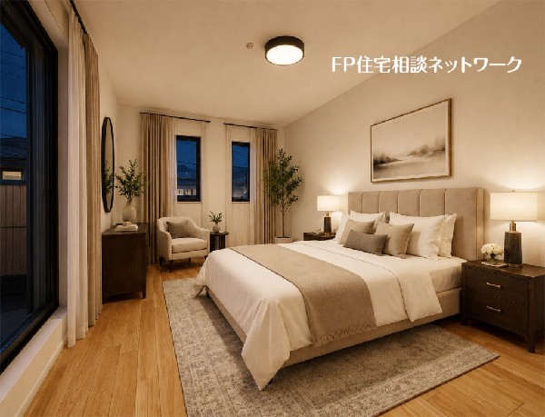【洋室│4.5帖】  本画像はAIがCGで家具を作成しており、実際の現地に家具は設置されておりません。また、販売価格に家具等は含まれておりません。
