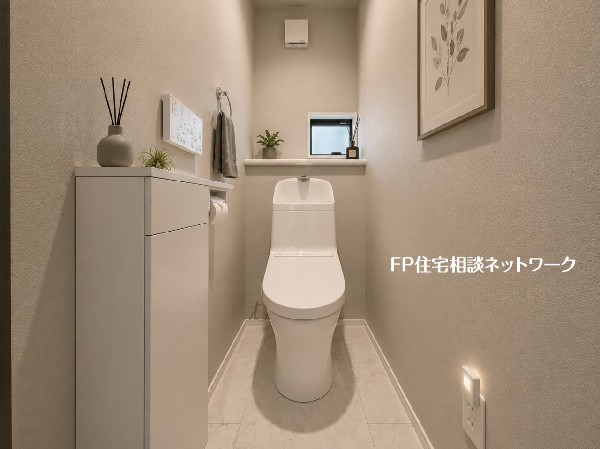 ■トイレ■本画像はAIがCGで家具作成しており、実際の現地に家具は設置されておりません。また、販売価格に家具、小物等は含まれておりません。