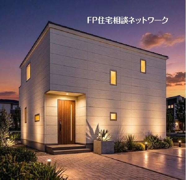 外観:街並みには新しい住まいが建ち並び、それぞれの家から温かな光が漏れ始めています。新しい生活が静かに始まろうとしている、そんな特別な空気感が漂う一角です。