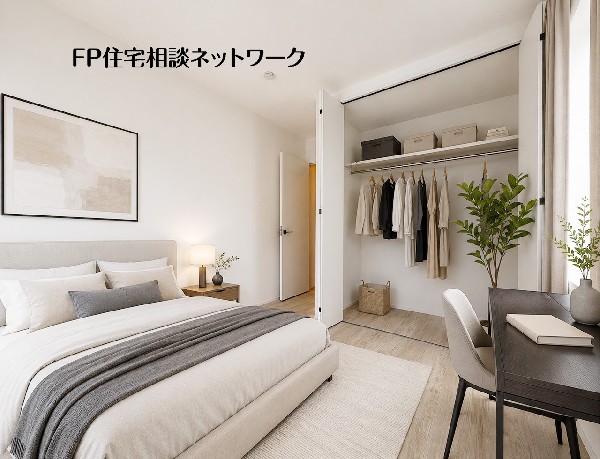 【洋室│5帖】  本画像はAIがCGで家具を作成しており、実際の現地に家具は設置されておりません。また、販売価格に家具等は含まれておりません。