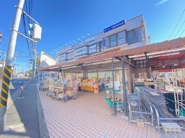 周辺環境:文化堂馬場店(コンパクトな店内にリーズナブルな商品が並ぶ。地元の方に馴染みのスーパー。営業時間は10時～21時。)