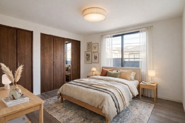 本画像の家具はAI生成CGです。実際に家具の設置はなく、販売価格にも含まれません。