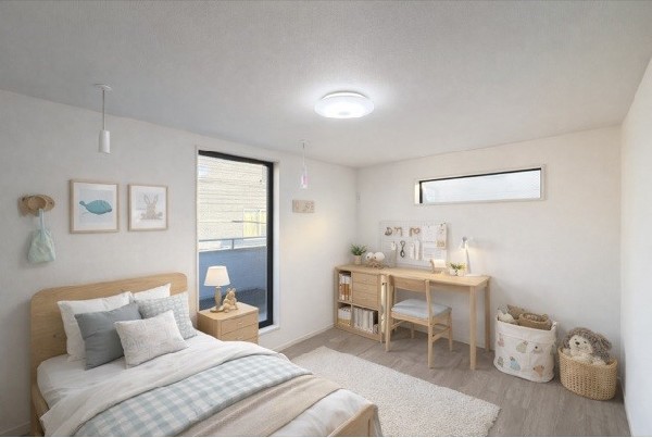 本画像の家具はAI生成CGです。実際に家具の設置はなく、販売価格にも含まれません。