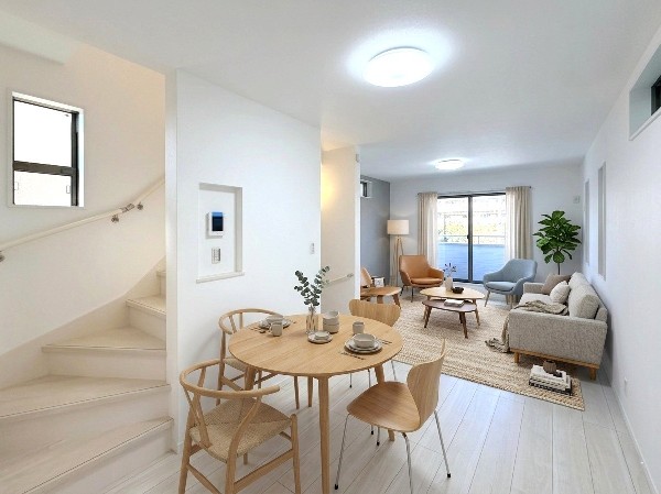 本画像はAIがCGで家具・小物作成しています。現地には設置されておらず販売価格に含まれておりません。  