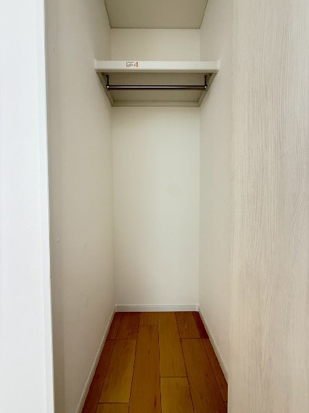 全居室にクローゼットを完備。普段使いのお洋服や小物はもちろん、季節物のお洋服などもしっかり収納。