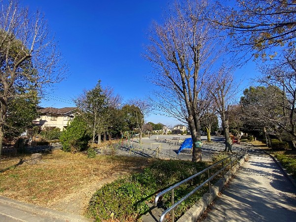 周辺環境:白山西台公園(遊具エリアとグラウンドエリアが分かれた広めの公園です。木々や花も多く幅広い年代で遊ぶことができます。)