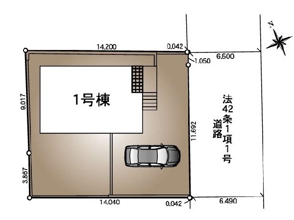 区画図
