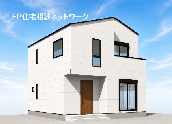 外観:閑静な住宅地に馴染む落ち着いた色合いの外観。長く愛着を持って住むからこそシンプルな色目に仕上げました