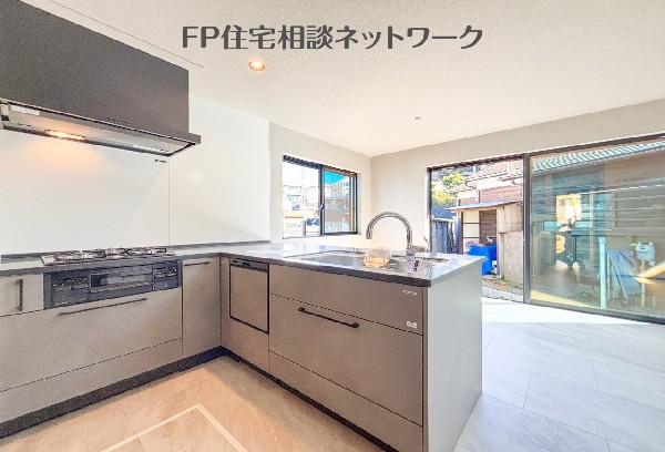 効率よく料理ができるL字キッチン♪