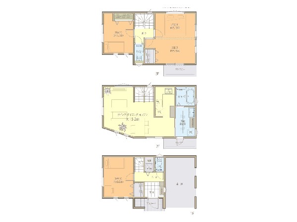 間取り:D号棟間取図