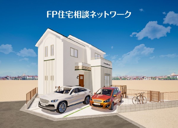 外観:無駄のない設計と明るさにこだわった新築戸建。※完成イメージのため、実際とは少し異なる場合があります