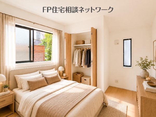 大容量クローゼット付で子供部屋に最適！※画像はAI加工のため現地に家具等はなく価格に含みません。