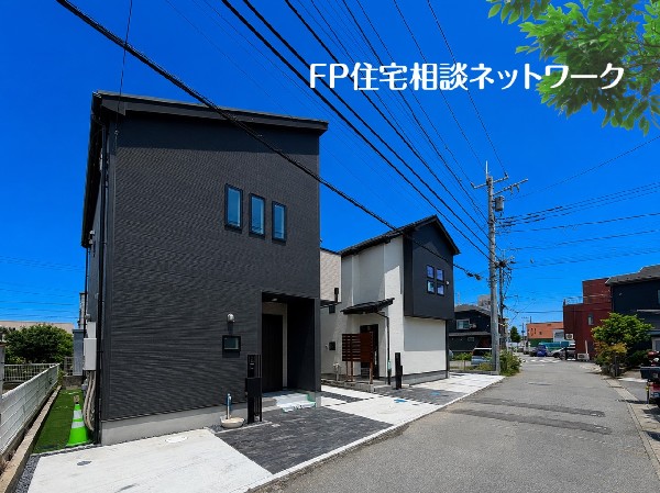外観:洗練されたスタイリッシュな住まいが誕生しました