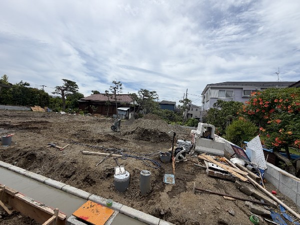 外観:第一種低層住居専用地域内の、良好な住環境が保たれたエリアです。
