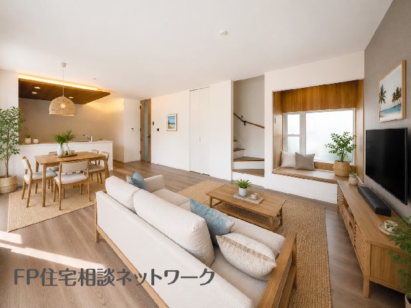 家具配置のしやすいLDK♪（本画像はAI加工済みであり、現地に家具等はなく価格にも含まれていません