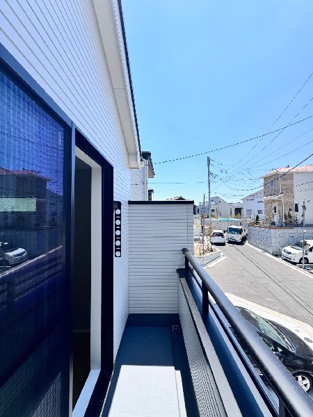 日当りの良いベランダは、洗濯物のすぐに乾きますね！