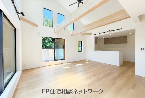 おひさまの光を、爽やかな風をたっぷりと取り込めます。毎日の生活も自然と明るくなりますね。