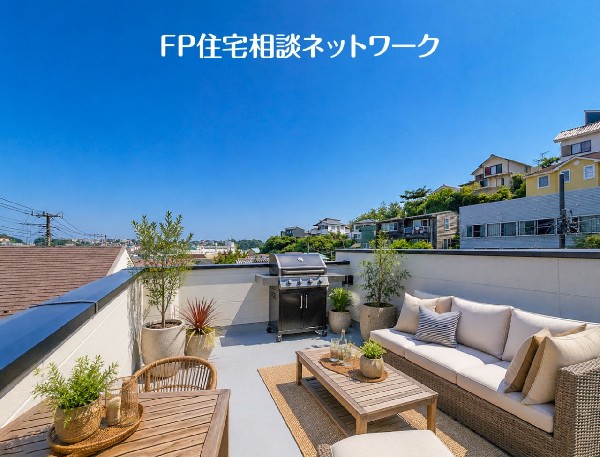 開放感ある寛ぎ空間。（本画像はAI加工済みであり、現地に家具等はなく価格にも含まれていません）