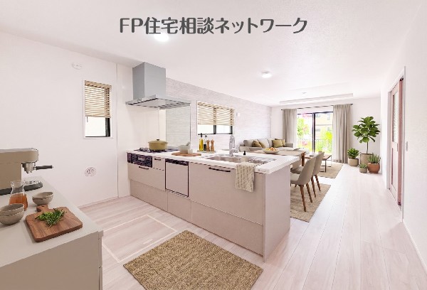 １６.９帖のLDK♪（本画像はAI加工済みであり、現地に家具等はなく価格にも含まれていません）