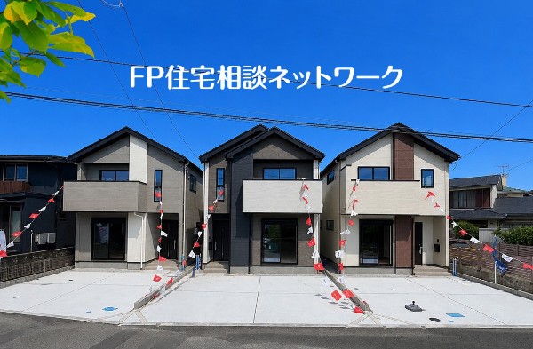 外観:３棟のスタイリッシュな外観が、住まう人に誇りを与えてくれます。  