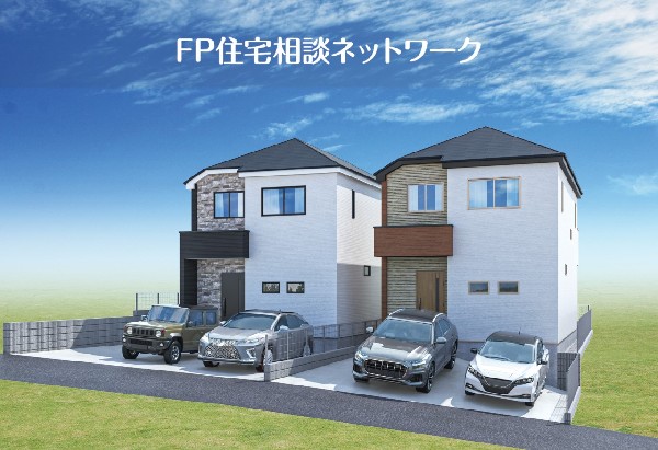 外観:スタイリッシュな外観が、住まう人に誇りを与えてくれます。※完成イメージパース