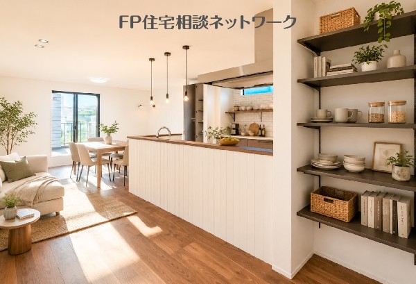 快適なLDKです♪（本画像はAI加工済みであり、現地に家具等はなく価格にも含まれていません）  