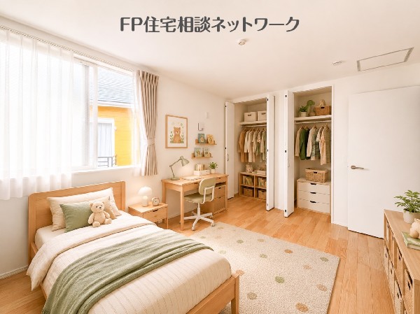 ゆとりある洋室♪（本画像はAI加工済みであり、現地に家具等はなく価格にも含まれていません）  