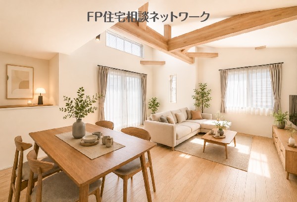心地よいLDKです♪（本画像はAI加工済みであり、現地に家具等はなく価格にも含まれていません）  